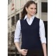 Ladies Knit Vest (Navy)