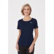 GHA - Ladies Smart Knit Short Sleeve Top (Navy) with logo
