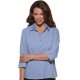 Ladies Climate Smart 3/4 Sleeve Semi-Fitted Shirt (Periwinkle)