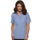 Ladies Climate Smart Short Sleeve Easy Fit Action Back Shirt (Periwinkle)
